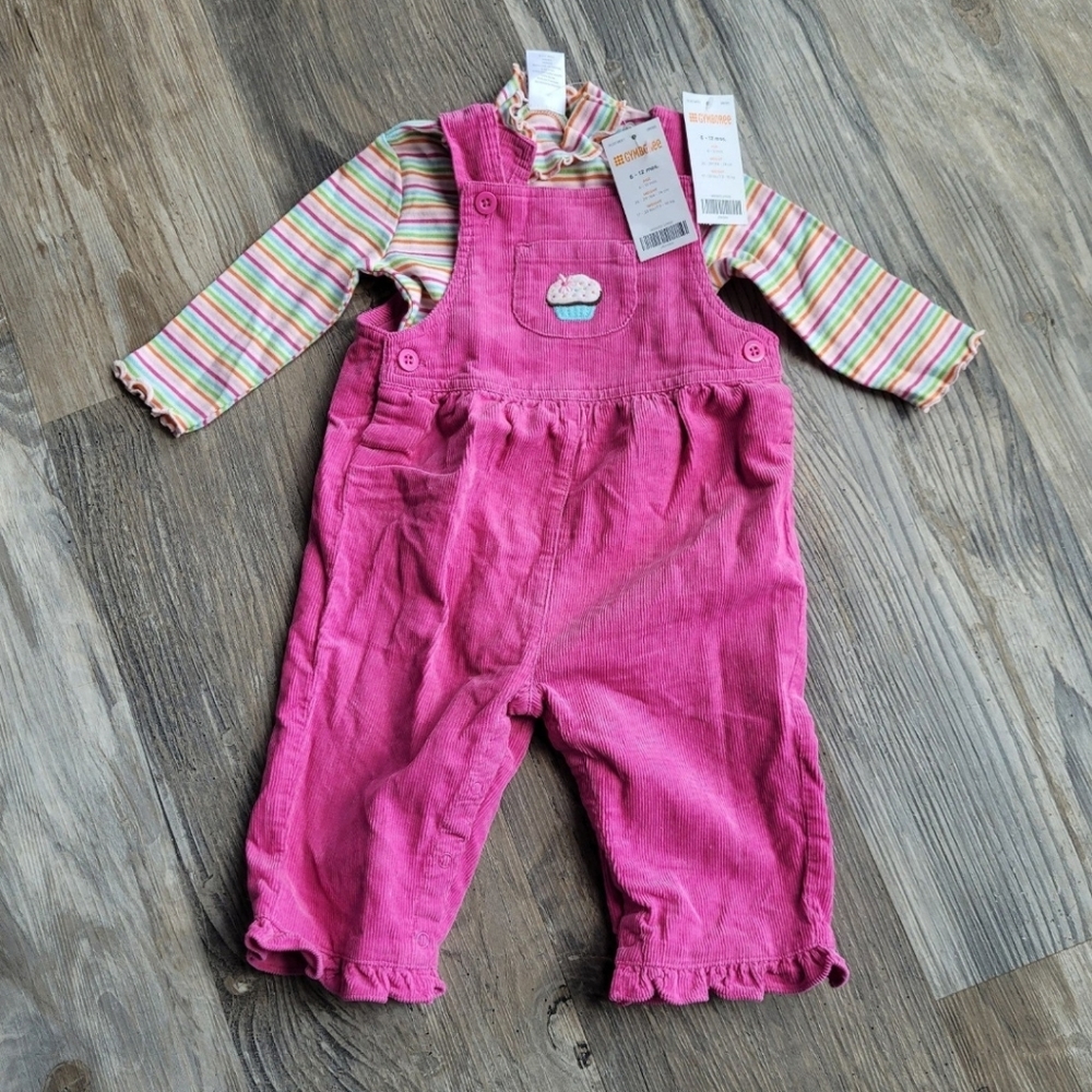 Gymboree Cupcake Jumper with matching onesie
